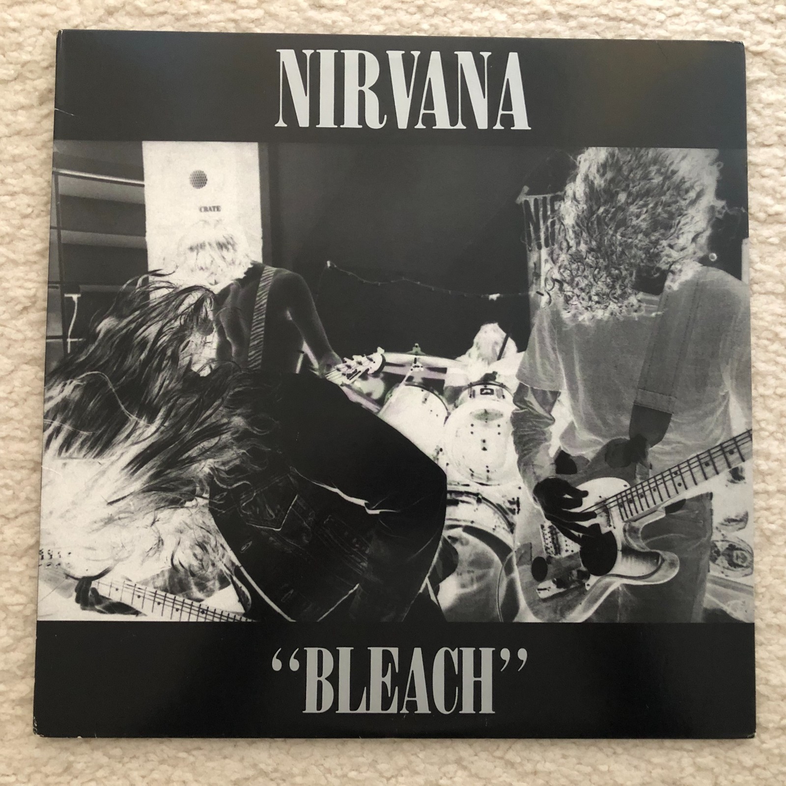 NIRVANA BLEACH, Sub Pop Pressing / BLACK vinyl
