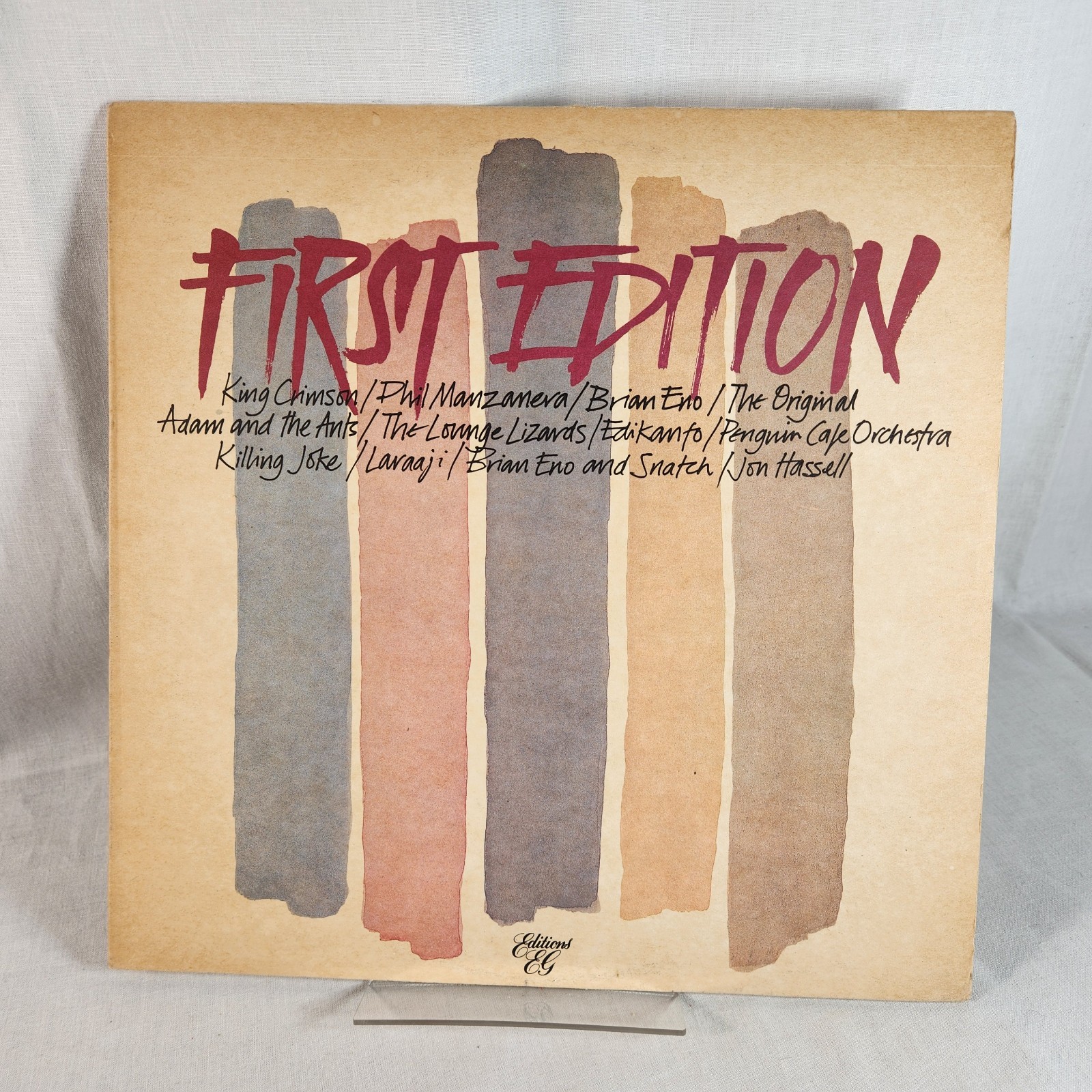Various – First Edition Vinyl LP (1982 US) Editions EG Electronic Jazz Rock VG