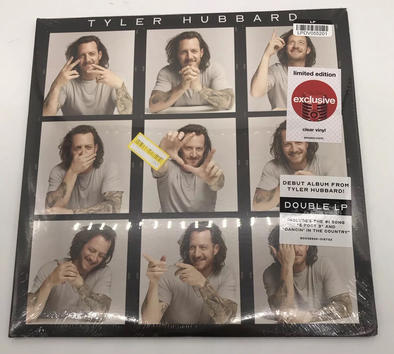 Debut Album from Tyler Hubbard (Record, 2023) NEW SEALED 2xLP Clear Record Album