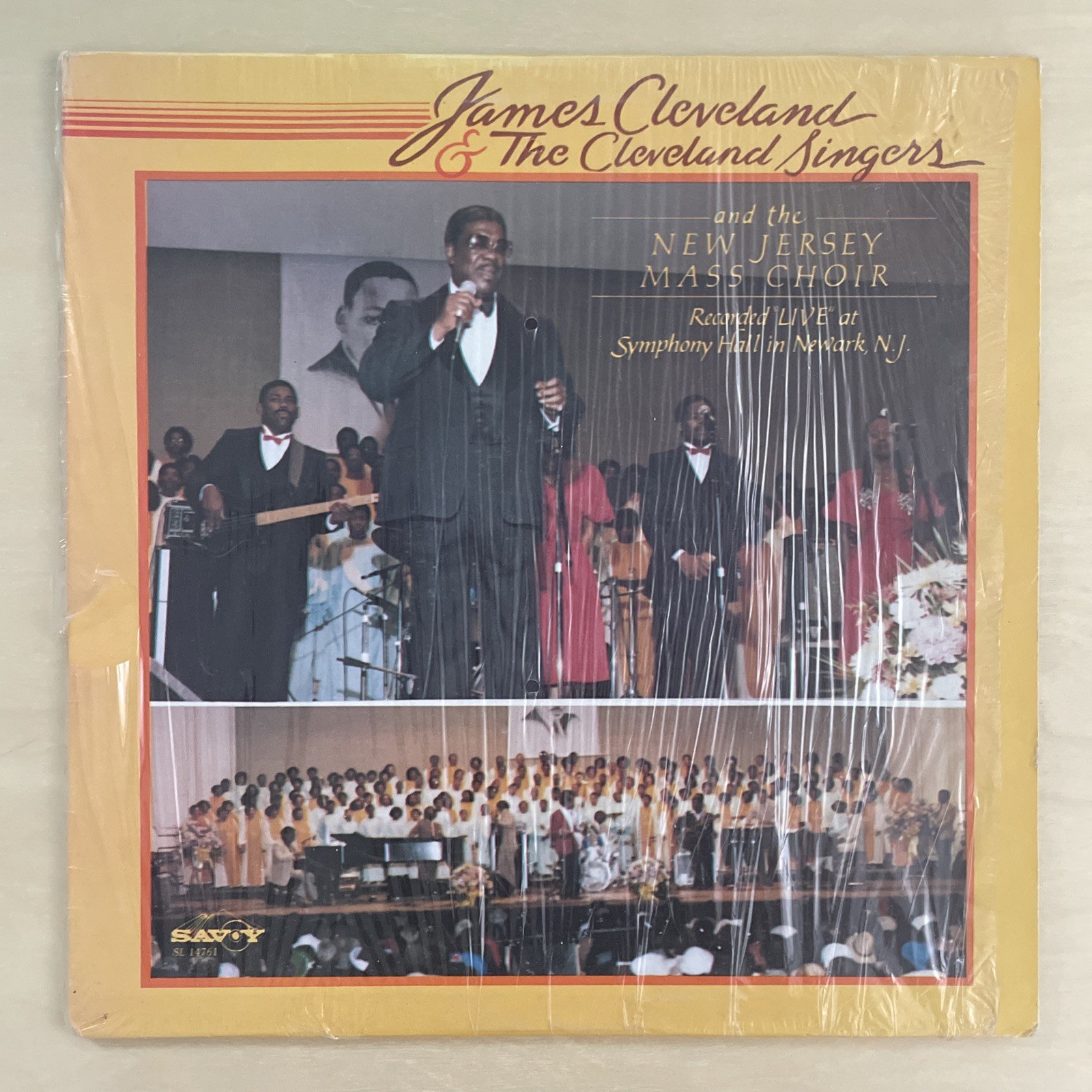 James Cleveland – The New Jersey Mass Choir Vinyl Lp