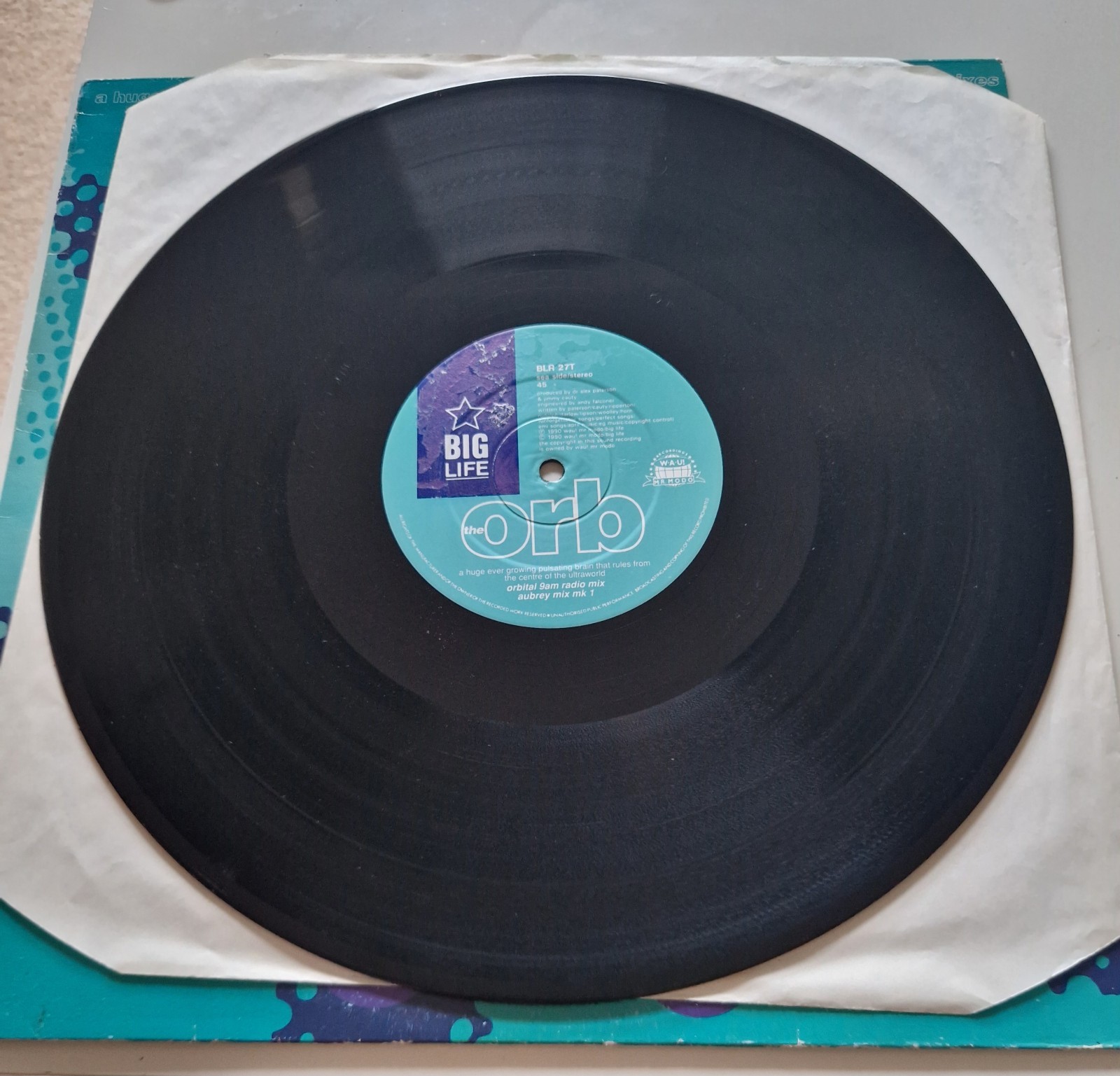The Orb – A Huge Ever Growing Pulsating Brain That Rules… REMIXES UK 12″ VG