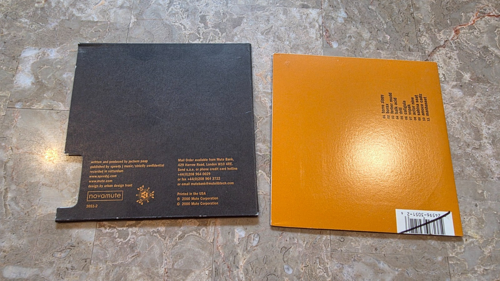 Speedy J A Shocking Hobby VERY RARE CD FREE SHIPPING
