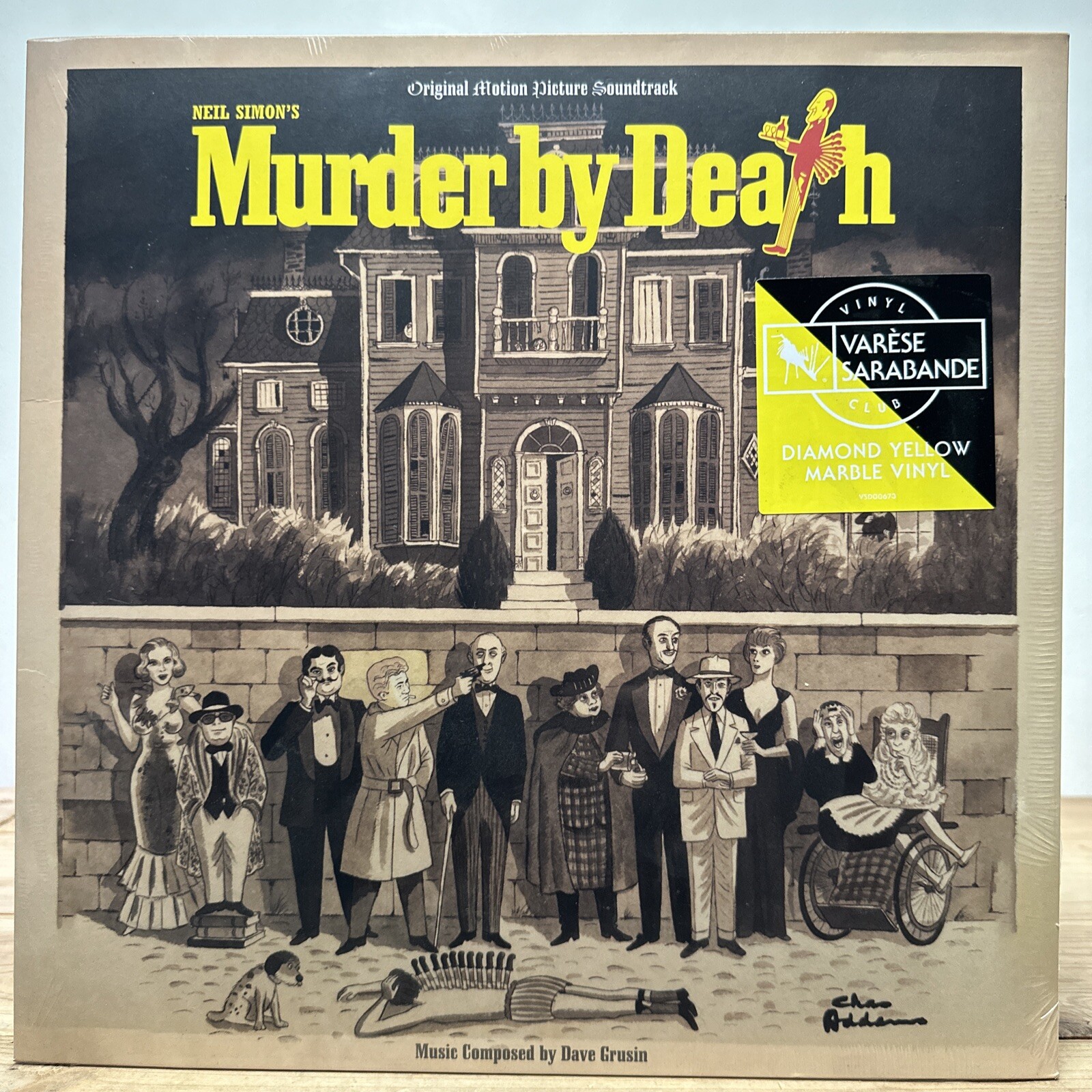 Murder by Death (Varèse Vinyl Club Exclusive Diamond Yellow Marble LP – Limited