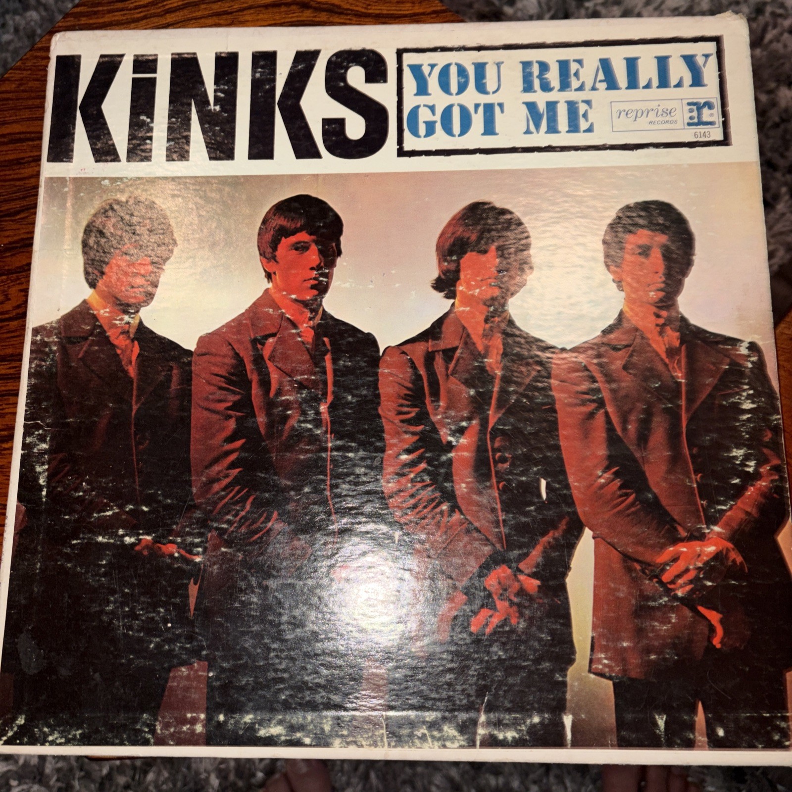 The Kinks, You Really Got Me, LP 1964 1st Pressing MONO G/VG