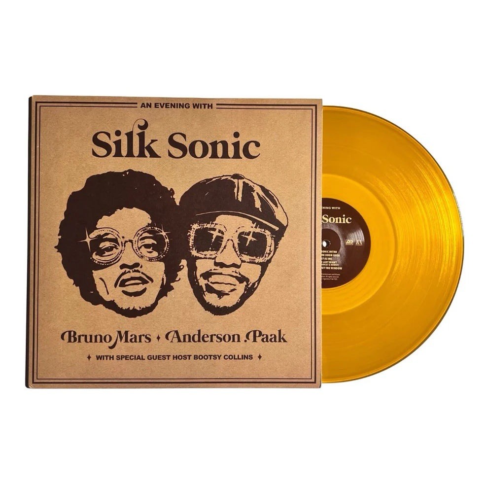 BRUNO MARS ANDERSON PAAK – An Evening With Silk Sonic, Transparent Yellow Vinyl