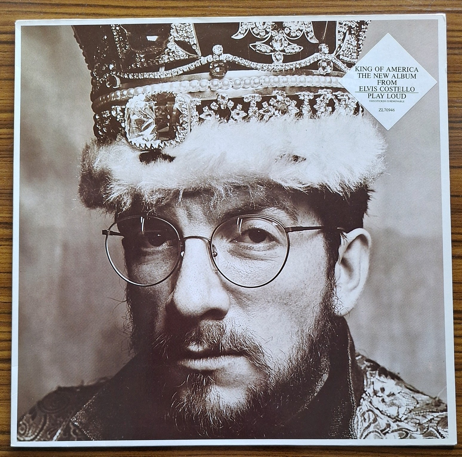 Elvis Costello King Of America Vinyl LP 1986 EX/EX+ Rock Country Rock ‘n’ Roll