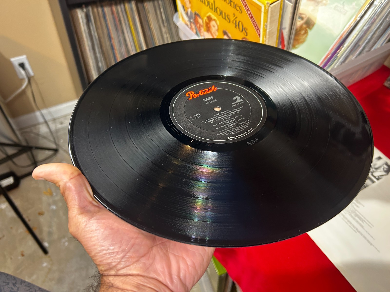 Sade – Promise – 1985 Portrait – FR 40263 -Pitman, Gatefold – NM / EX