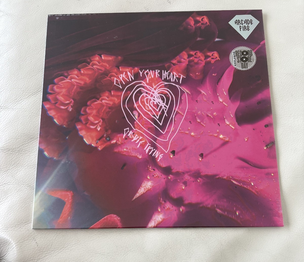 Arcade Fire – Open Your Heart Or Die Trying NEW RSD 2026 Black Vinyl Record