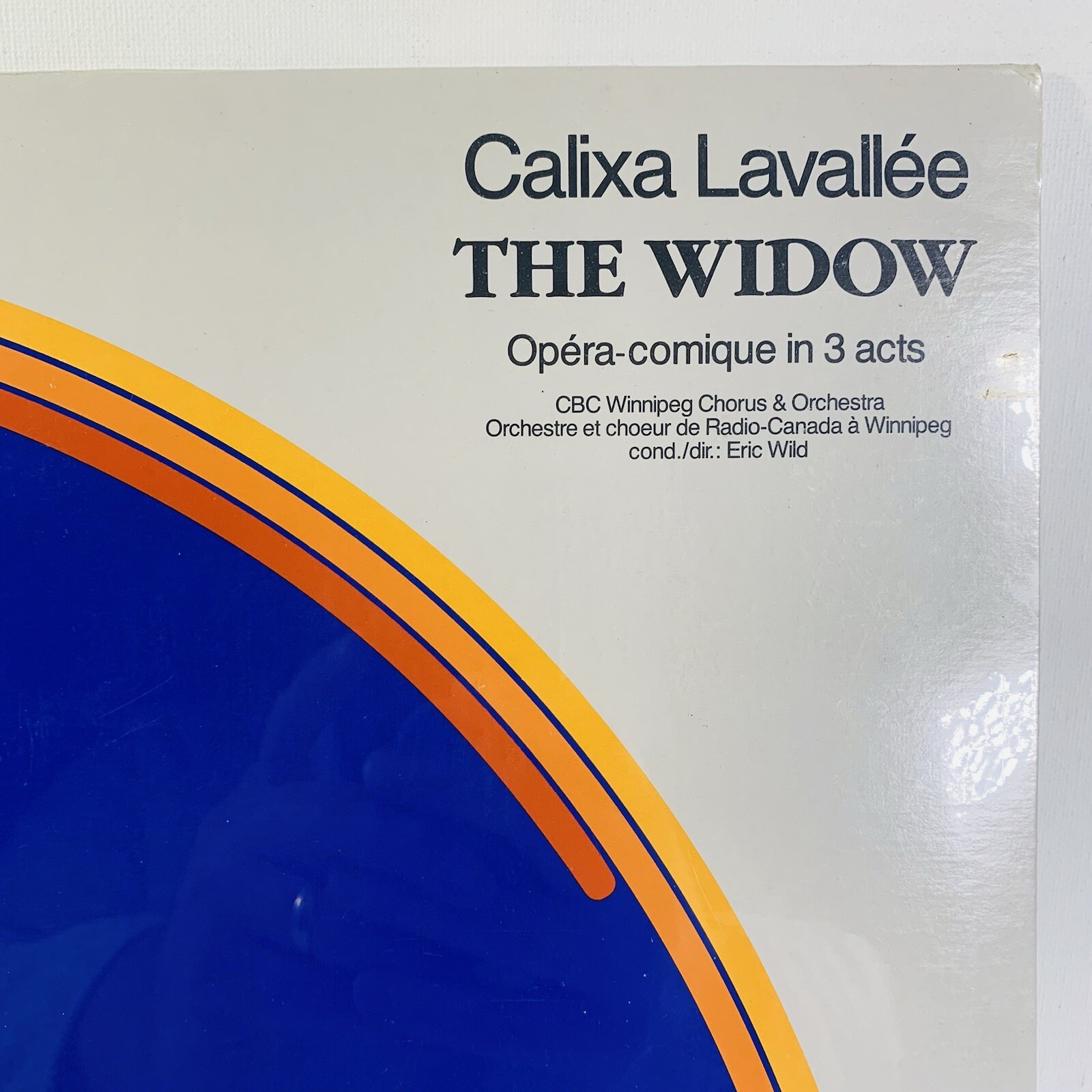 Calico Lavallee “The Widow “ Radio Canada International Lp Sealed