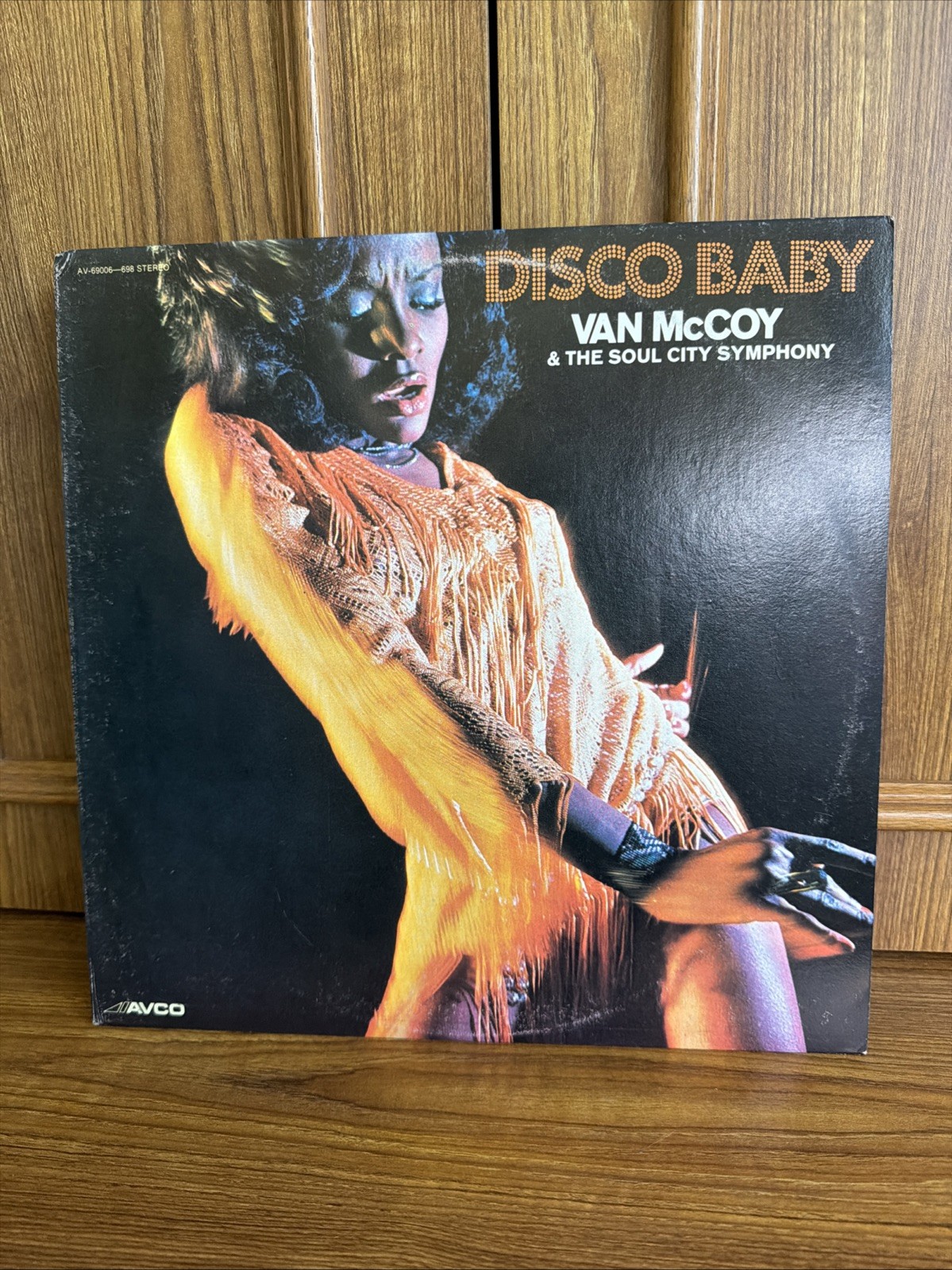 Van McCoy & Soul City Symphony Disco Baby LP AVCO AV-69006-698 1975 1stPR EX/EX