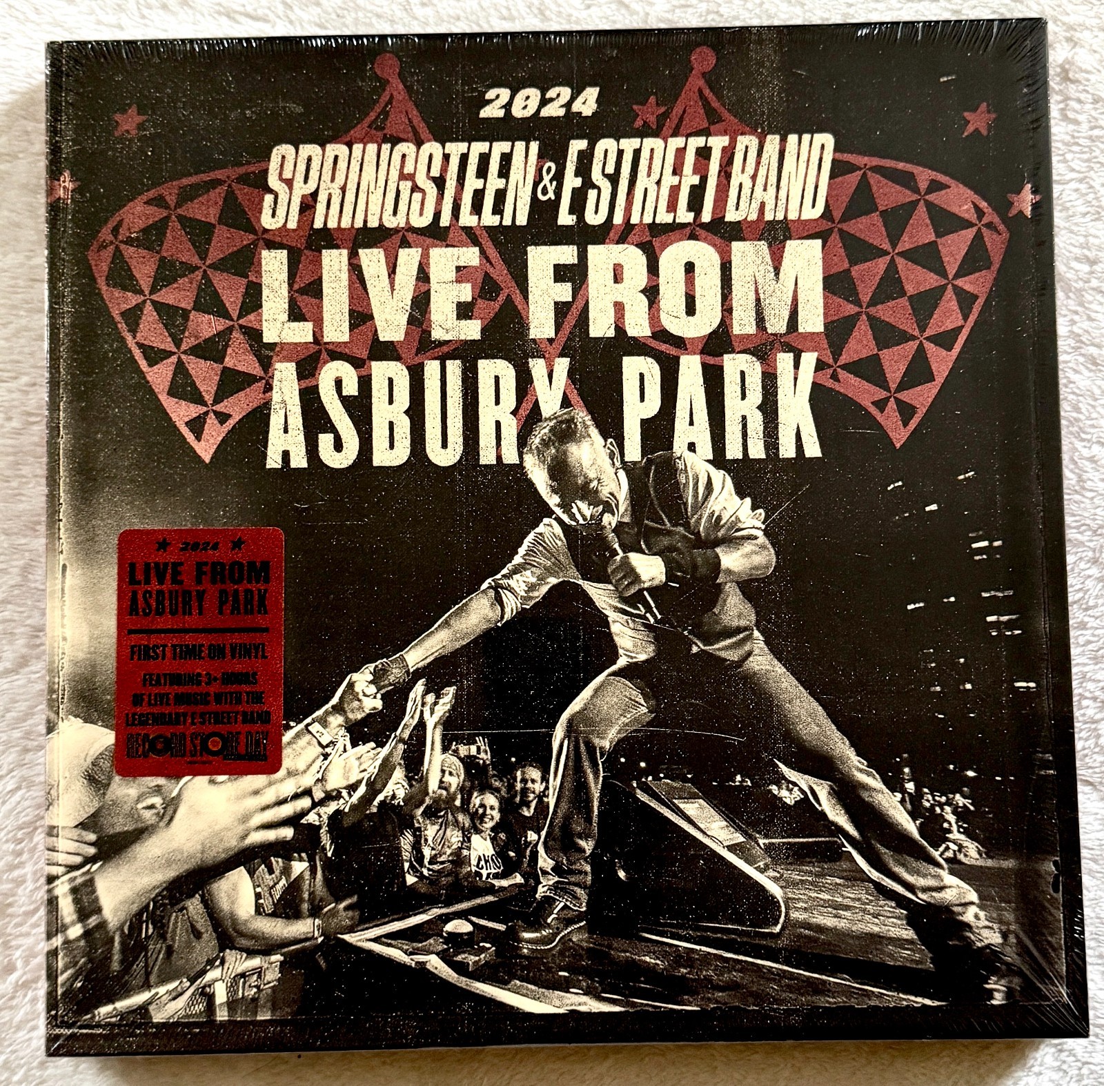 BRUCE SPRINGSTEEN E STREET BAND RECORD BOX STORE DAY SEALED ASBURY PARK PROMO LP
