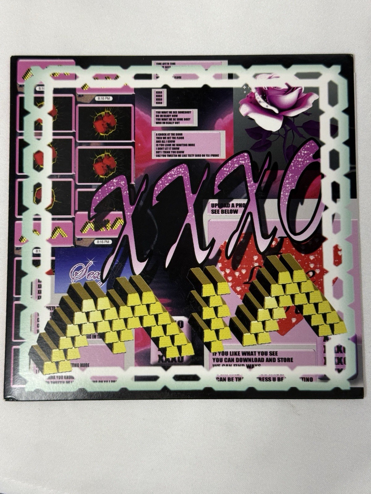 M.I.A. – XXXO (Album Version) b/w XXXO (Blaqstarr Dirty Mix) – Red Vinyl 7 Inch