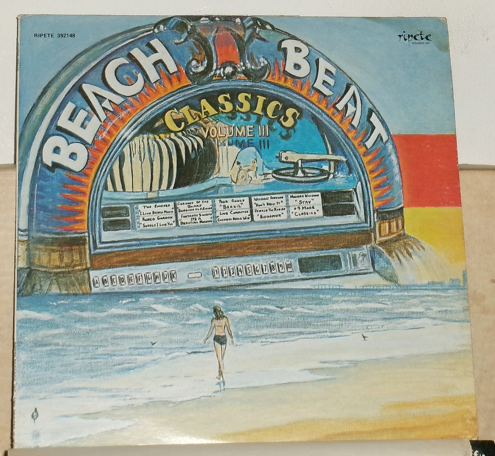 Beach Beat Classics Volume III – 1981 LP Record Album – Vinyl Excellent