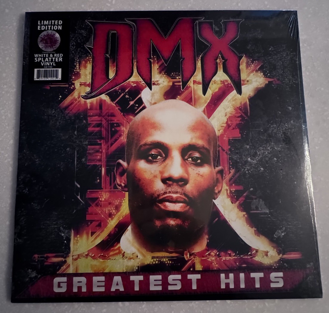 Greatest Hits – Splatter Color by DMX-White & Red Splatter Record, Limited ED.